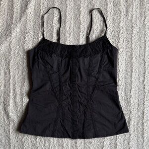 Armani Exchange Black Camisole Top
